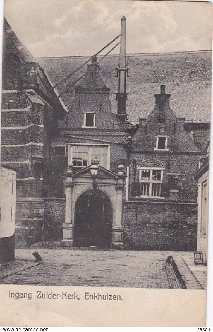 1887	77	Enkhuizen, Ingang Zuider Kerk  - Enkhuizen