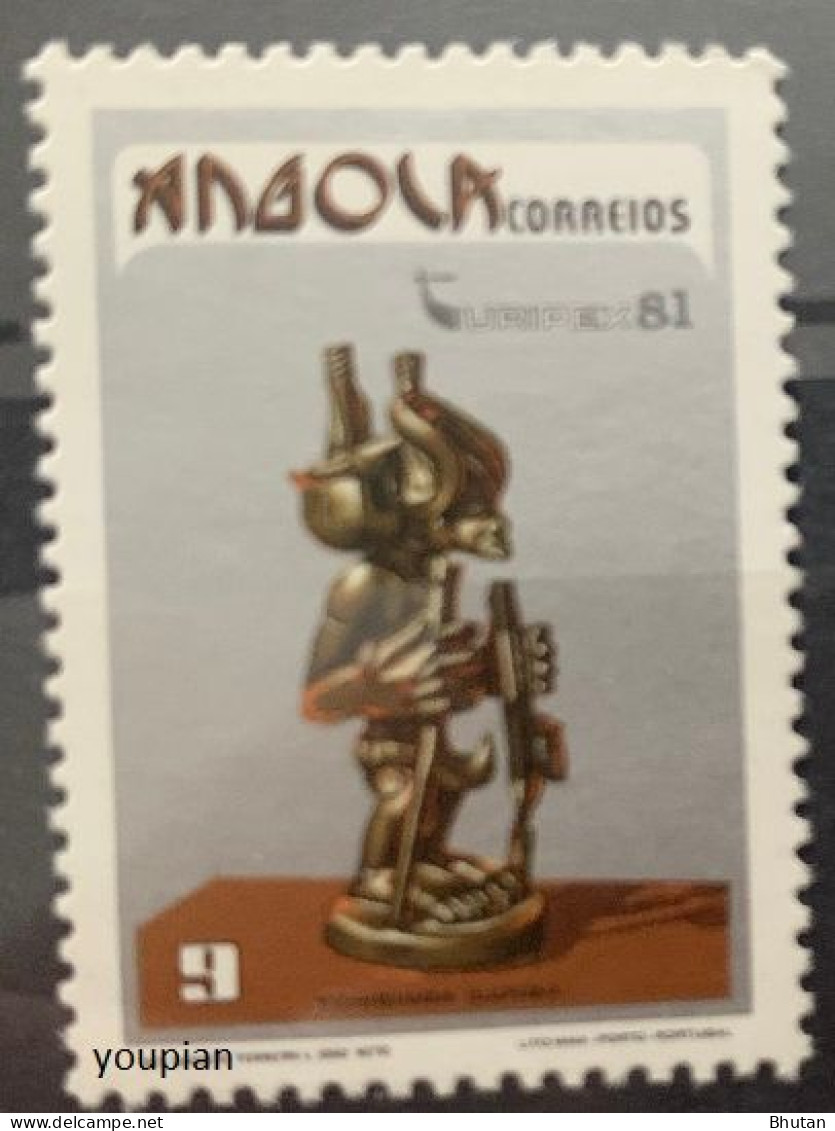 Angola 1981, Internationl Stamps Exhibition TURIPEX 81, MNH Single Stamp - Angola
