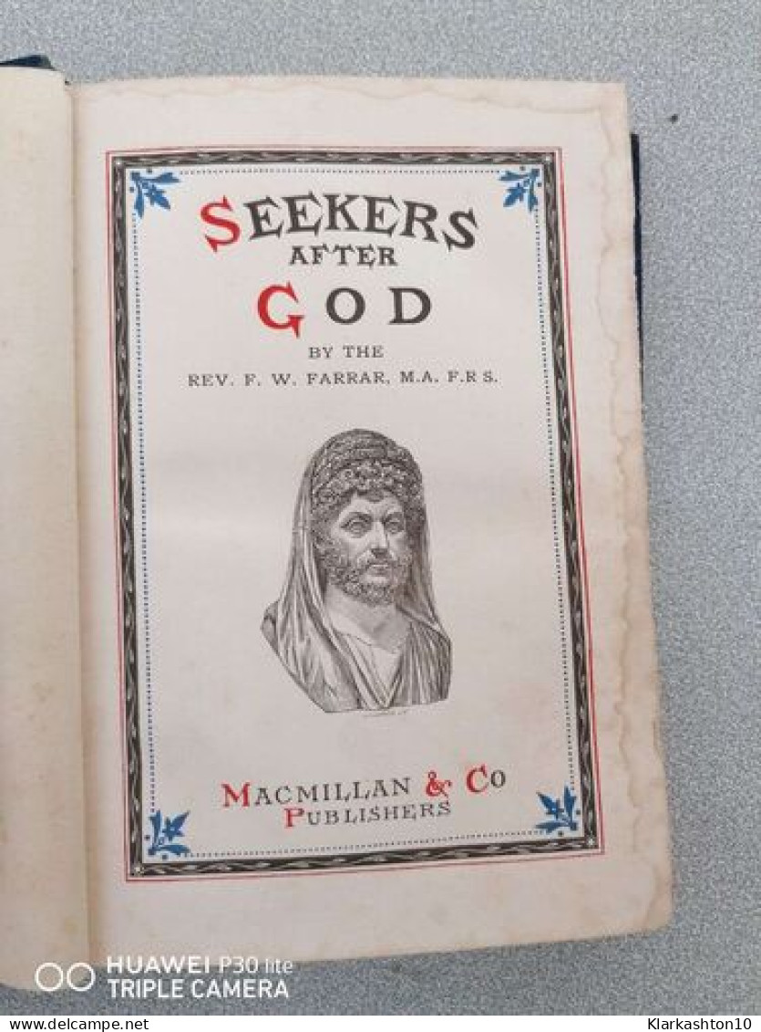 Seekers After God - Other & Unclassified