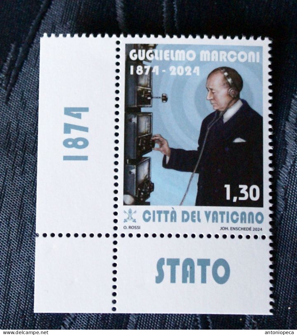 VATICAN 2024 GUGLIELMO MARCONI 150 ANNIVERSARY  MNH** - Unused Stamps