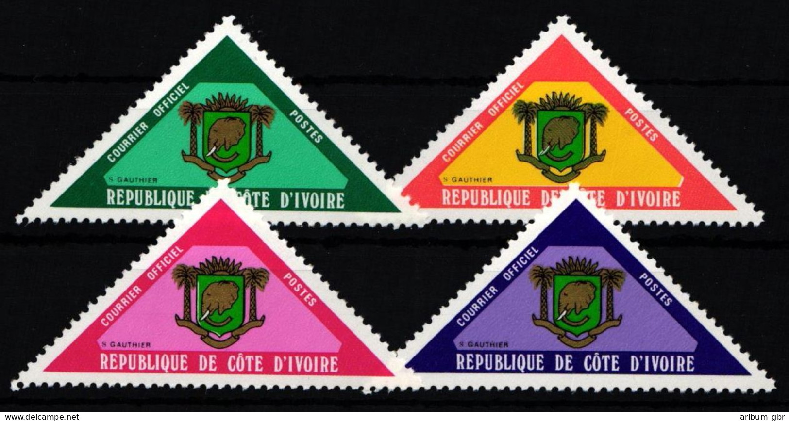 Elfenbeinküste Markenmarken 1-4 Postfrisch #NH531 - Côte D'Ivoire (1960-...)