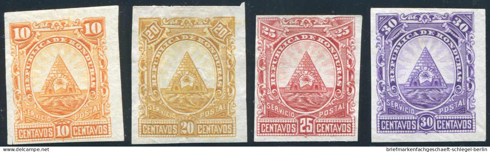 Honduras, 1890, Ohne Gummi - Honduras