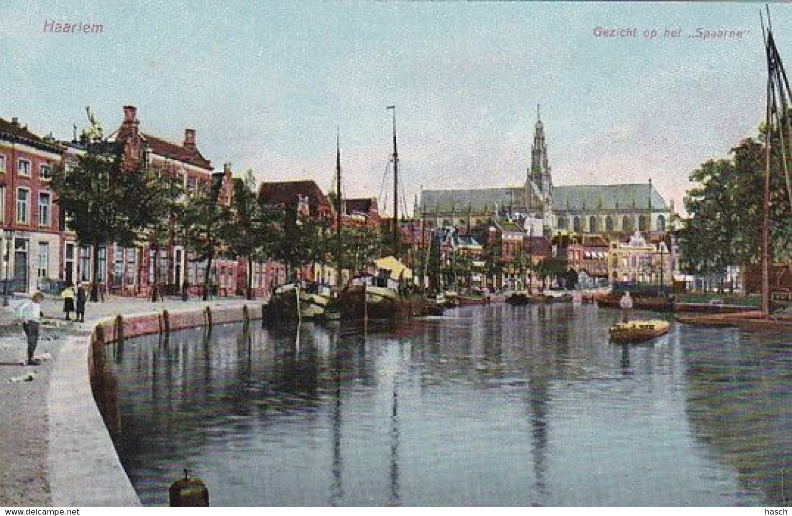 188983Haarlem, Gezicht Op Het ,,Spaarne’’ - Haarlem