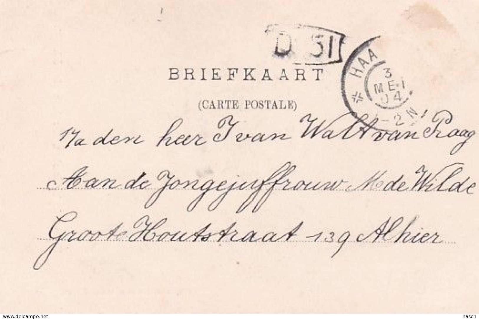 188938Heemstede, Kerklaan II. (poststempel 1904) - Other & Unclassified