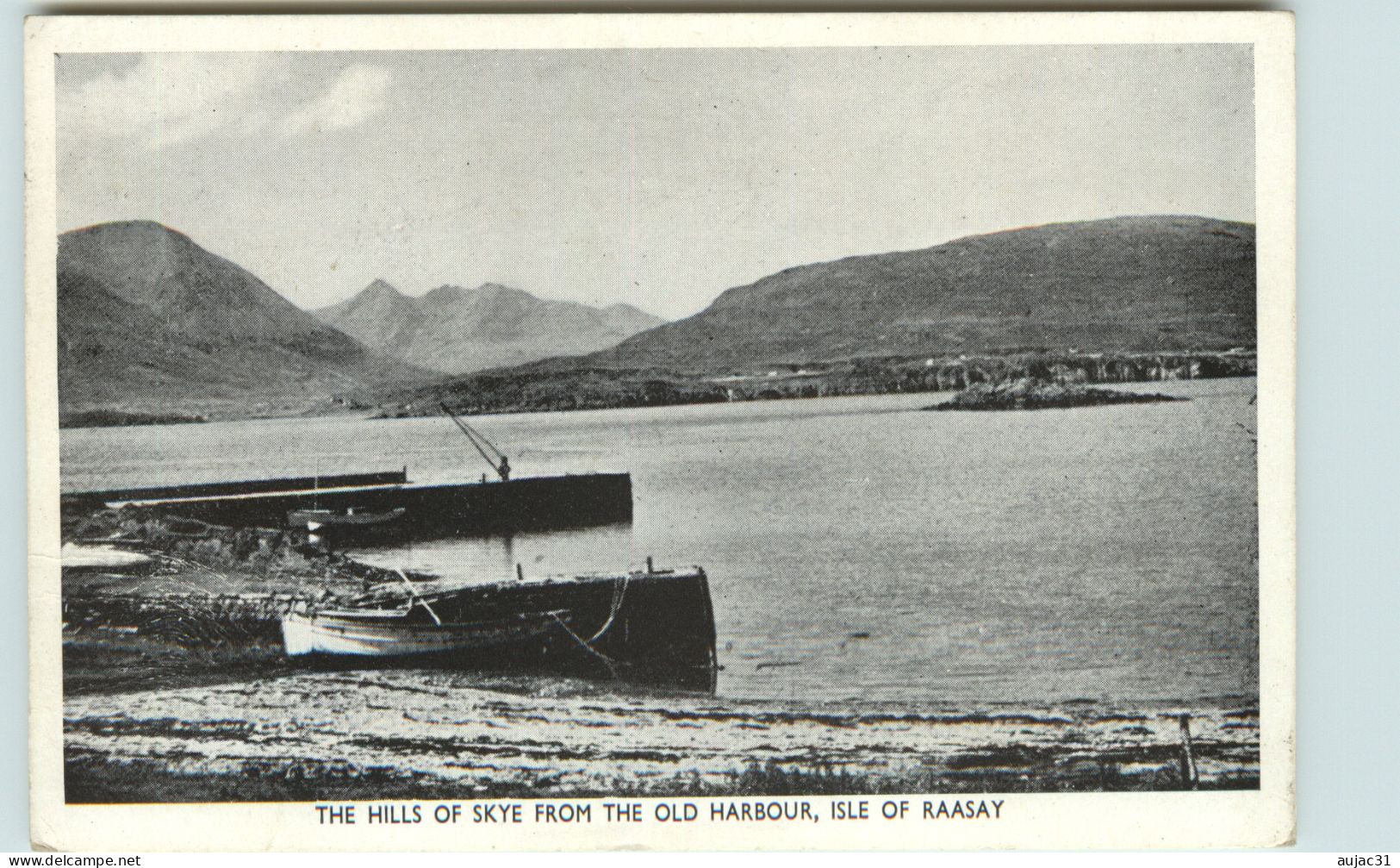 Royaume-Uni - Ecosse - The Hills Of Skye From The Old Harbour - Isle Of Raasay - état - Andere & Zonder Classificatie