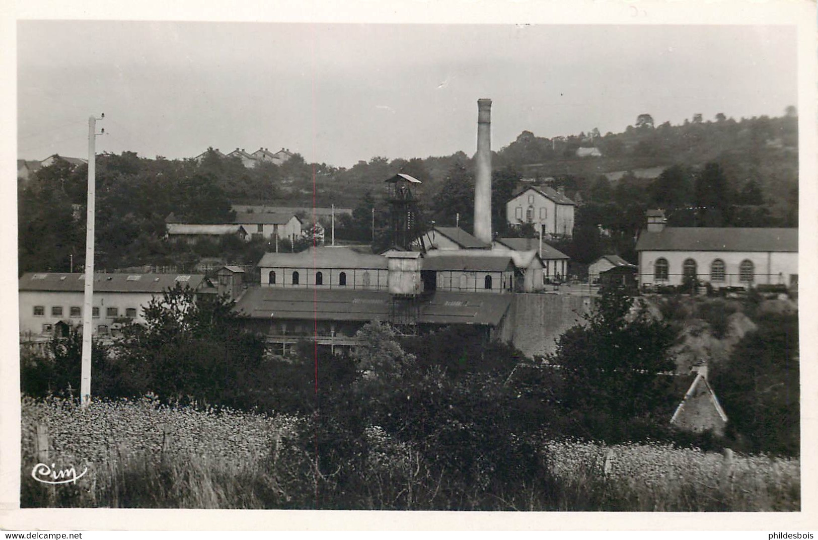 SAONE ET LOIRE  CHALMOUX  Mines De Chizeuil - Autres & Non Classés