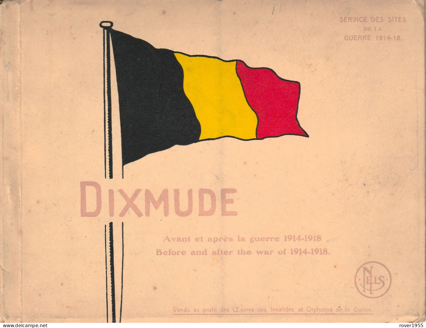 Album Met 15 Kaarten DIXMUDE Avant Et Après La Guere 1914 - 1918 - Diksmuide