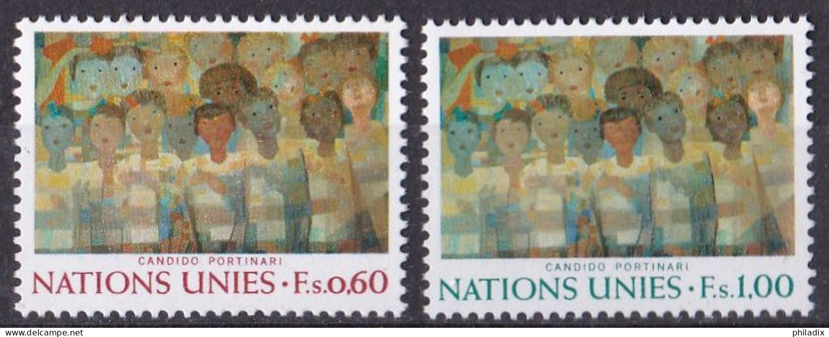 Vereinte Nationen UNO Genf Satz Von 1974 **/MNH (A5-17) - Neufs