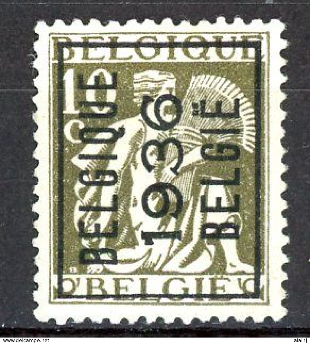 BE  PO 304 A  (*)   ---   BELGIQUE  ---   1936 - Typos 1932-36 (Cérès Und Mercure)