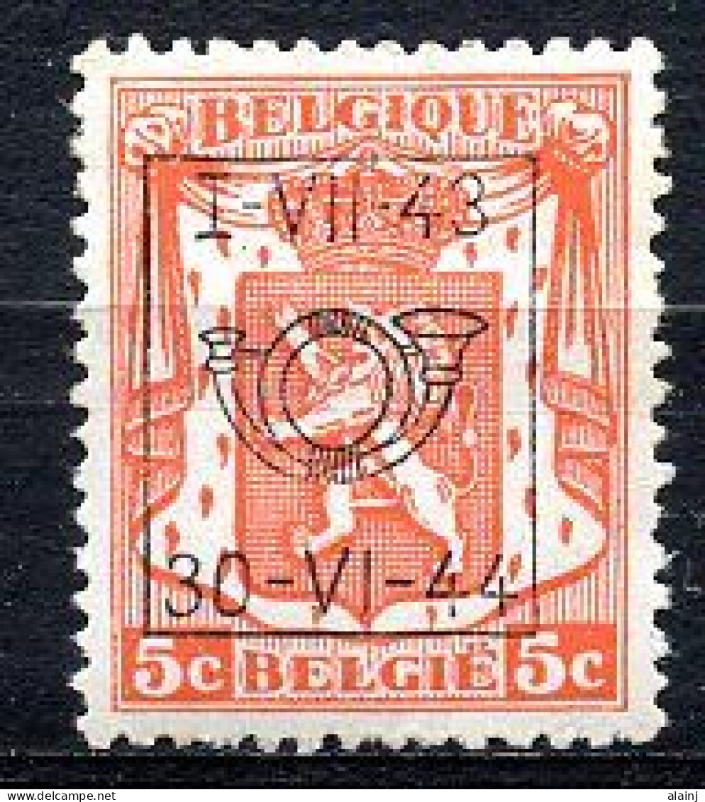 BE  PO 503   XX   ---   Série 25  --  1943 - Typografisch 1936-51 (Klein Staatswapen)