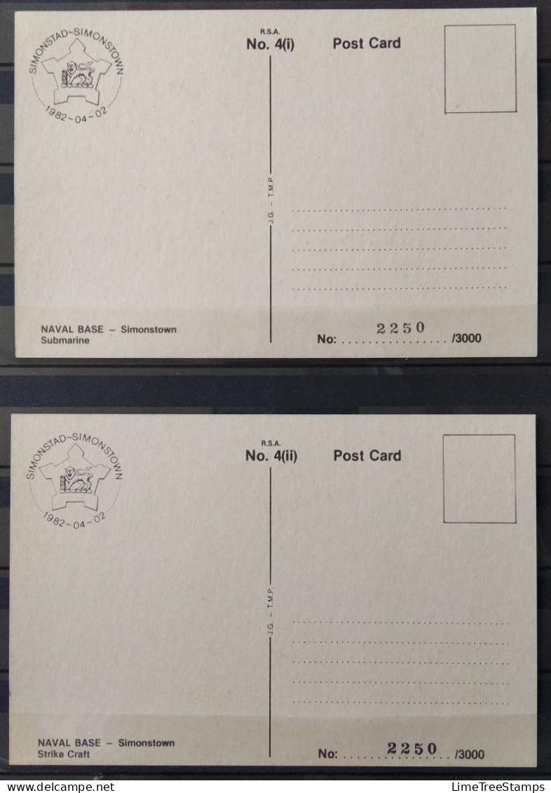 SOUTH AFRICA 1982-83 Maxicards - Scouts, TB, Navy, Dinosaur, Steam Locomotives (11 Cards) - Andere & Zonder Classificatie