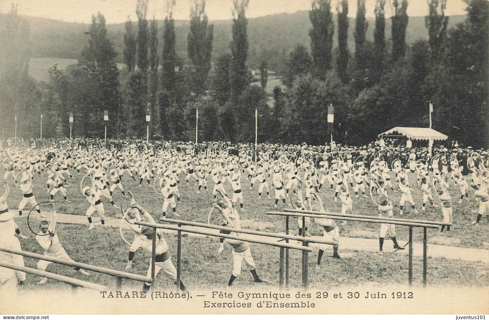 CPA Tarare-Fête Gymnique-Exercice D'ensemble     L2935 - Tarare