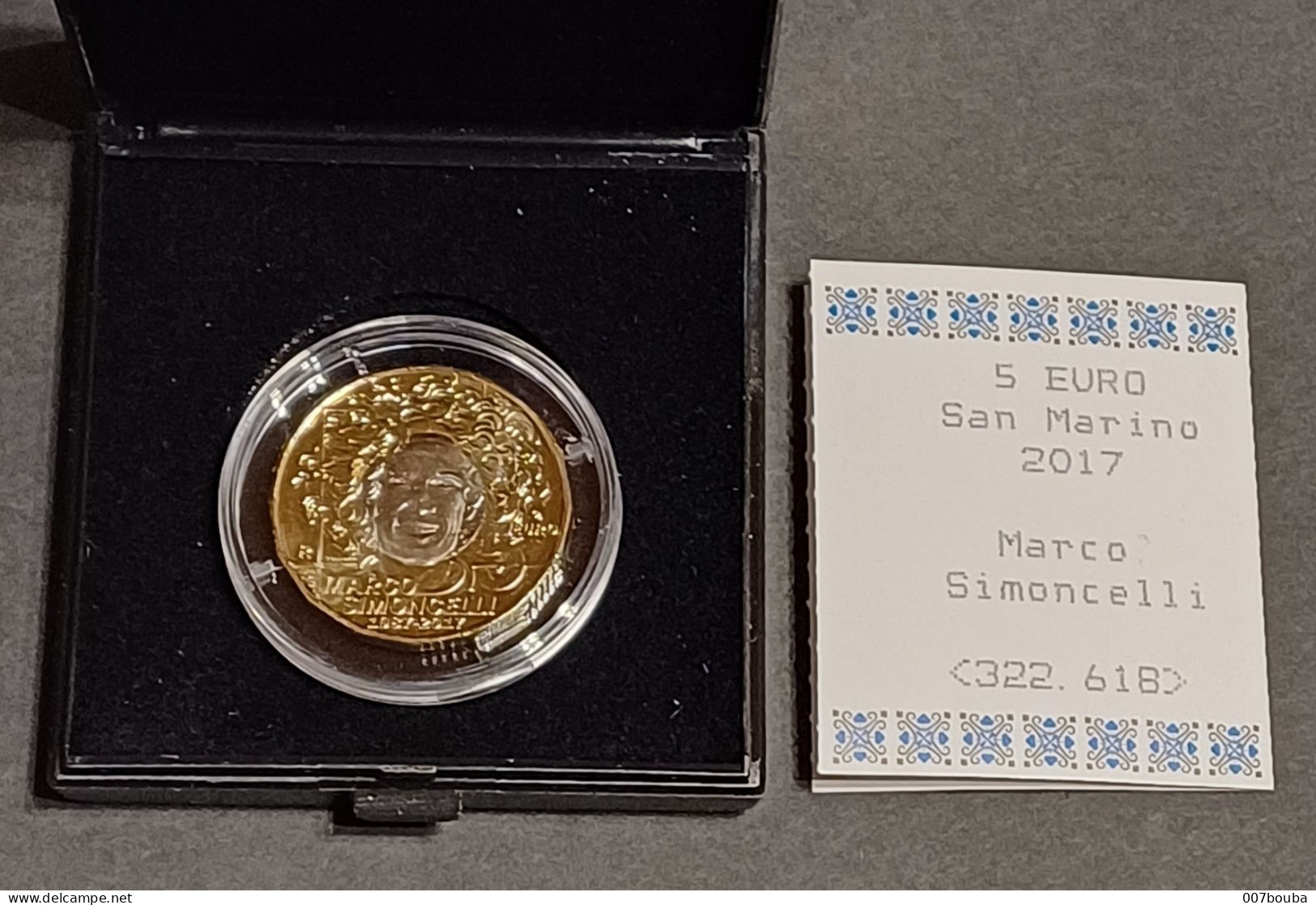 SAINT MARIN SAN MARINO 2017  / 2€ COMMEMO / MARCO SIMONCELLI/ UNC - San Marino