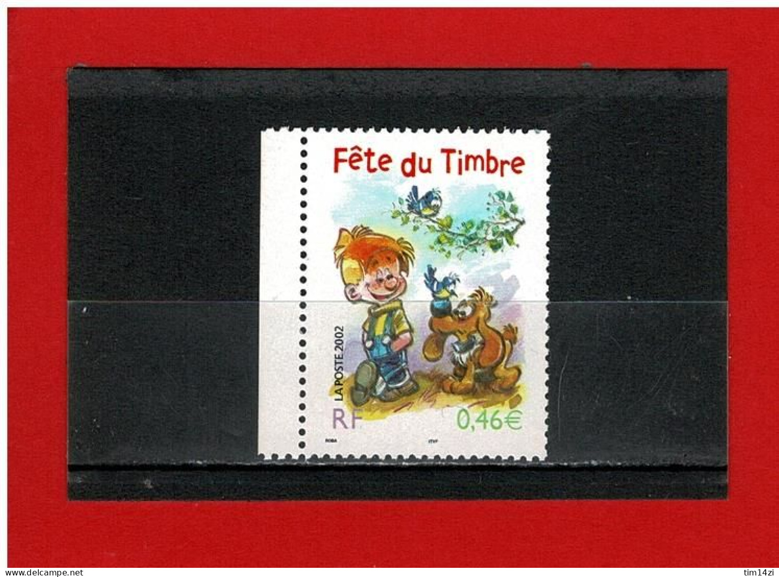 2002 - N° 3467 - NEUF** - FETE DU TIMBRE - BOULE Et BILL - COTE Y & T : 1.50 Euros - Unused Stamps