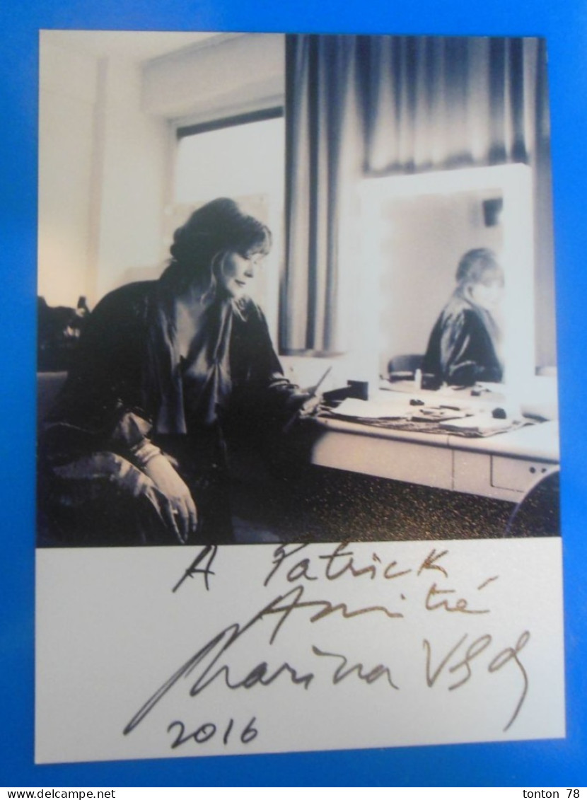 AUTOGRAPHE DE MARINA VLADY SUR PHOTO - Acteurs & Comédiens