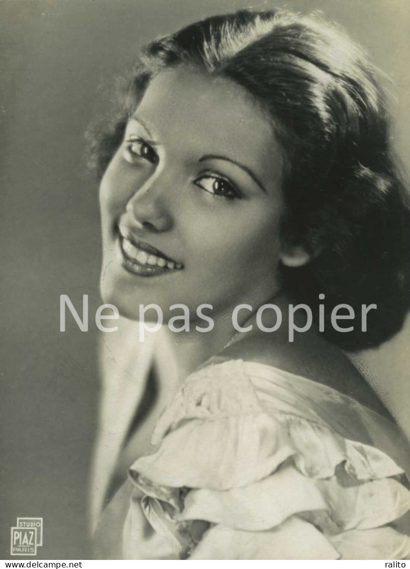 ALICIA PARLA 1932 Danseuse Cubaine Rumba Salsa Photo 22 X 16 Cm Par PIAZ - Sonstige & Ohne Zuordnung