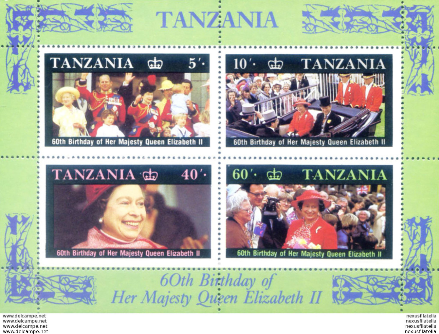 Famiglia Reale 1987. - Tanzanie (1964-...)