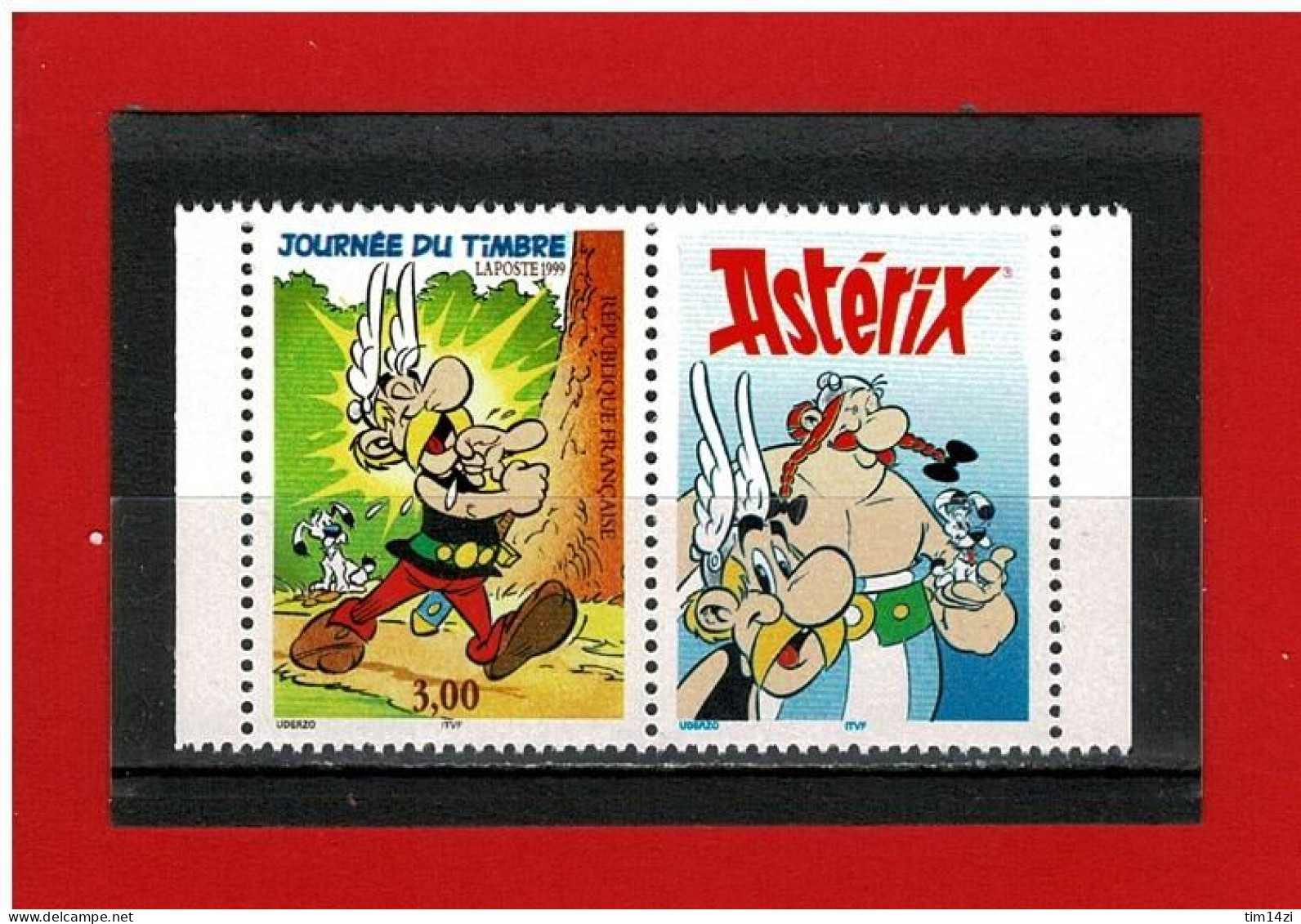 1999 - N° 3225b - NEUF** - JOURNEE DU TIMBRE - ASTERIX Avec VIGNETTE - COTE Y & T : 3.00 Euros - Neufs