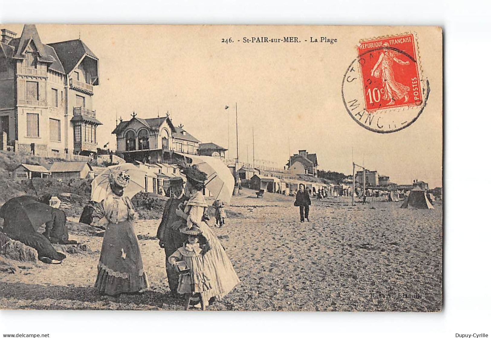 SAINT PAIR SUR MER - La Plage - Très Bon état - Saint Pair Sur Mer