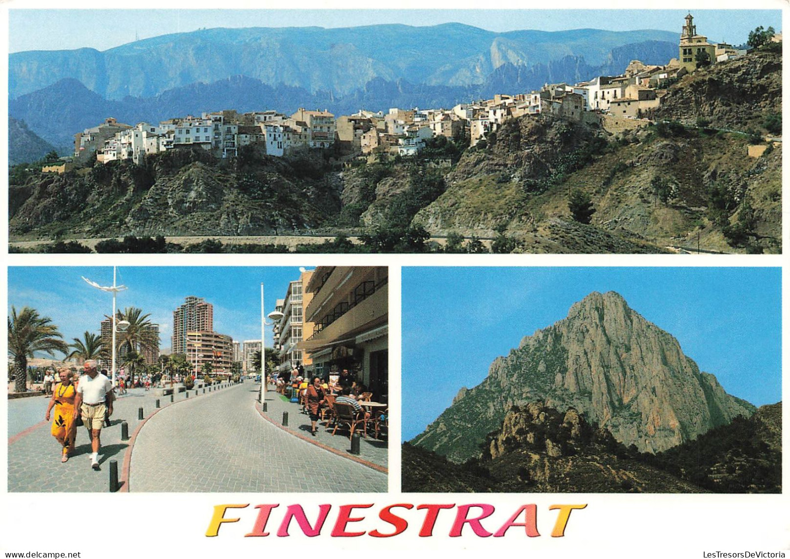 ESPAGNE - Finestrat - Multi-vues - Colorisé - Carte Postale - Alicante