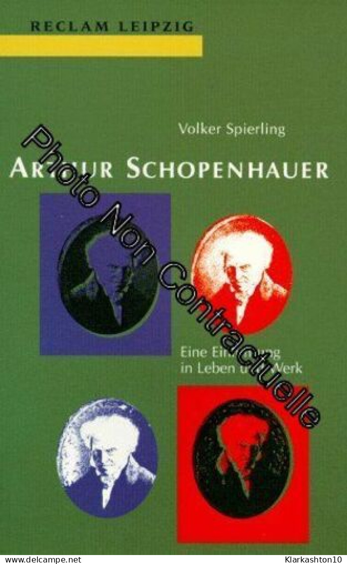 Arthur Schopenhauer - Autres & Non Classés