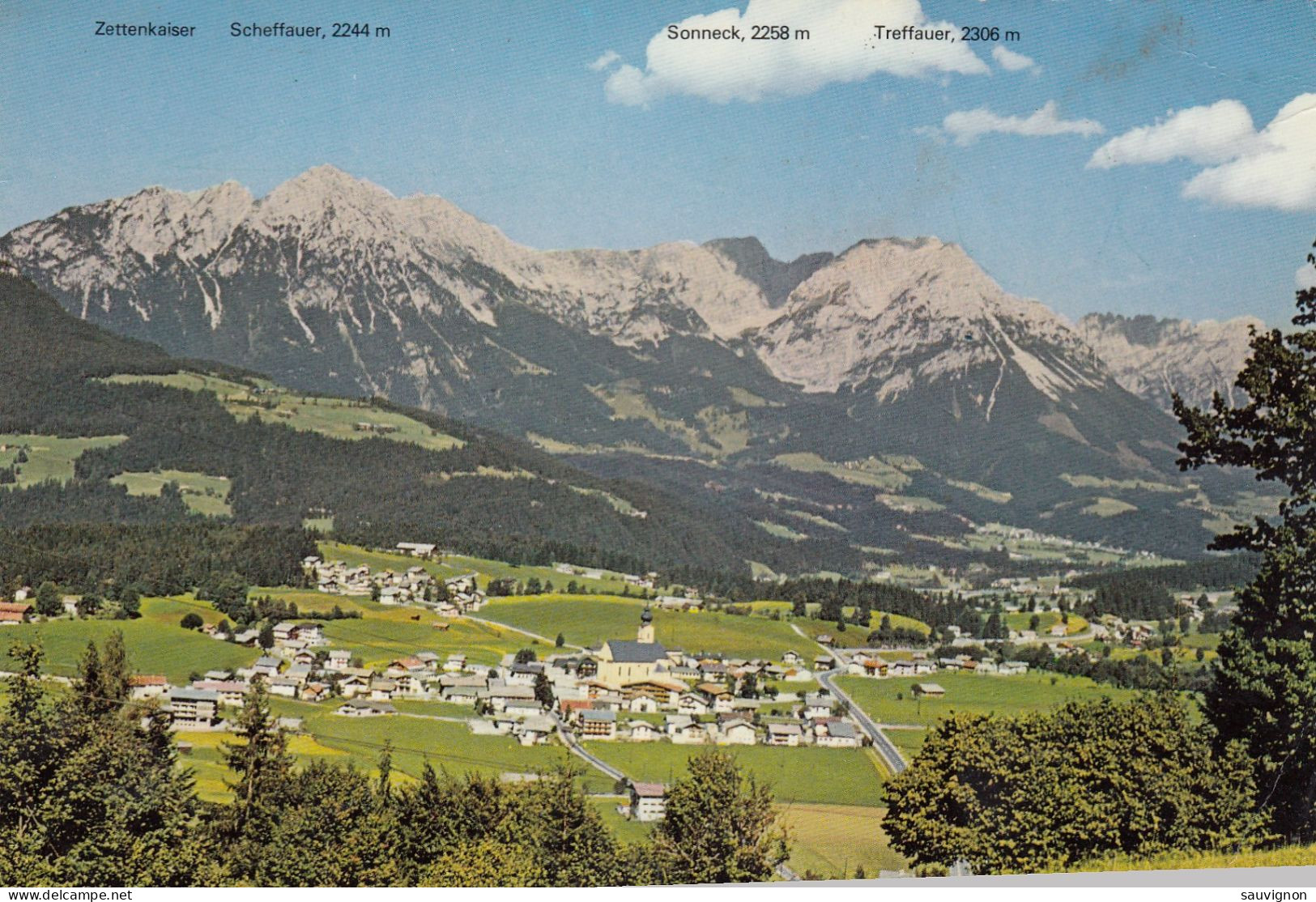 SÖLL Am Wilden Kaiser, Postablage Itter, Post Wörgl, Um 1968 - Wörgl