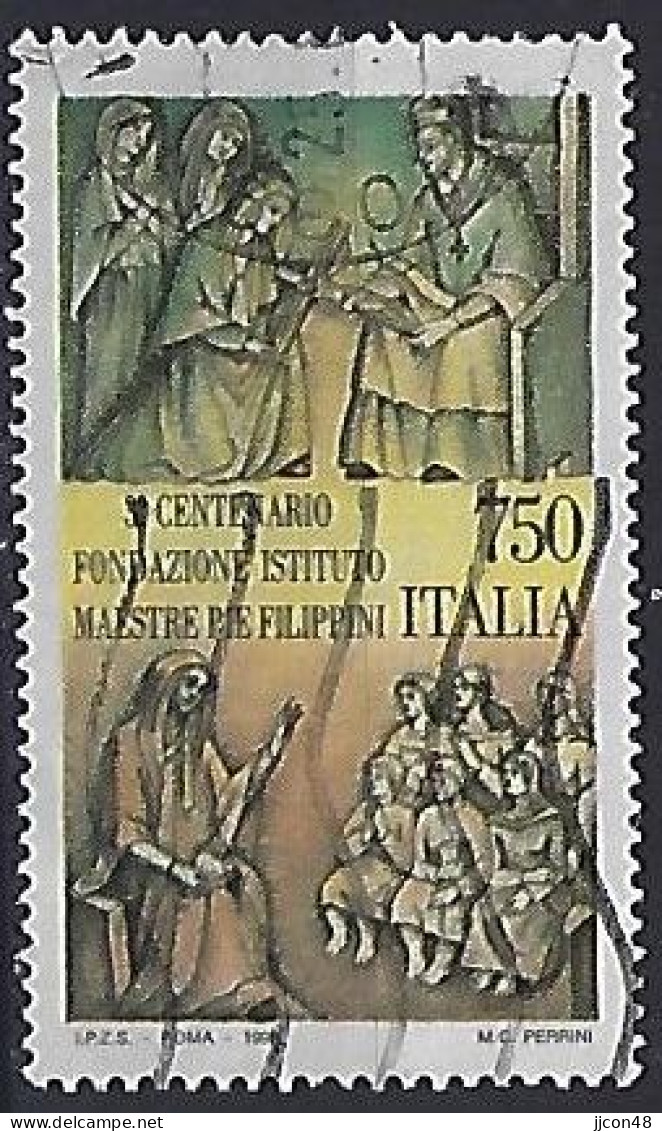 Italy 1992  300 Jahre Institut Pie Filippini  (o) Mi.2212 - 1991-00: Gebraucht