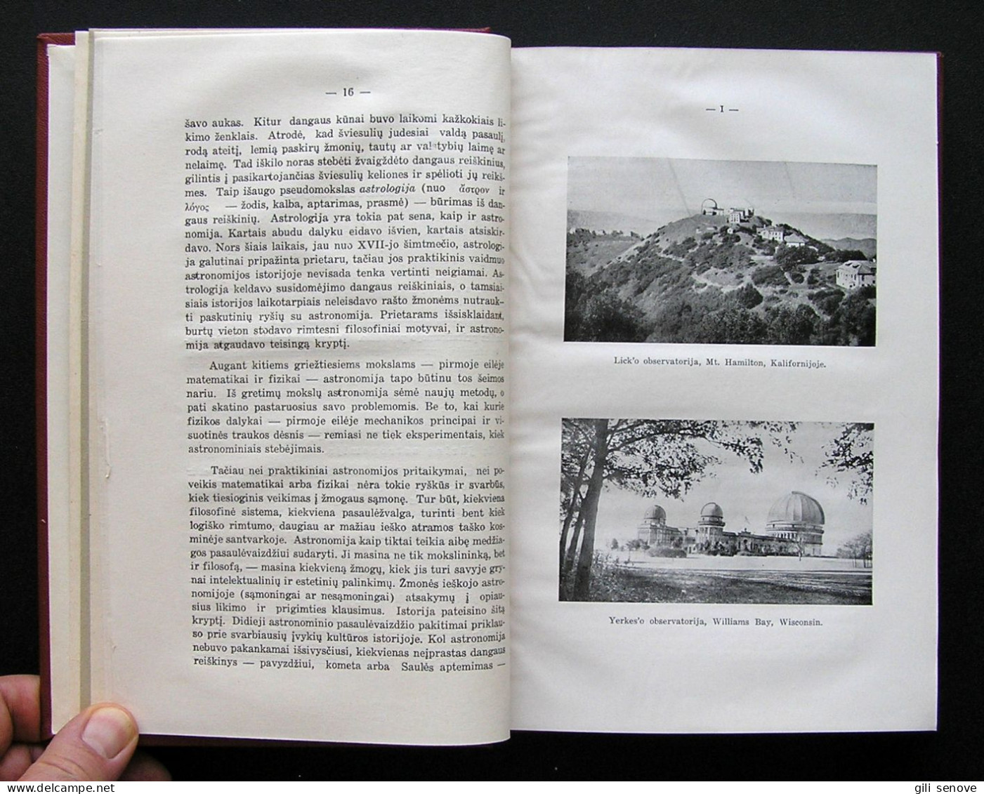 Lithuanian Book / Astronomija By Slavėnas 1938 - Livres Anciens