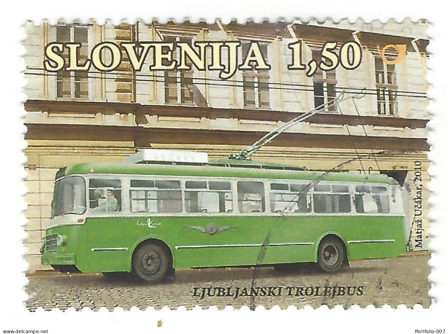 2010 Trolleybus From Ljubljana, Slovenia - Slovénie