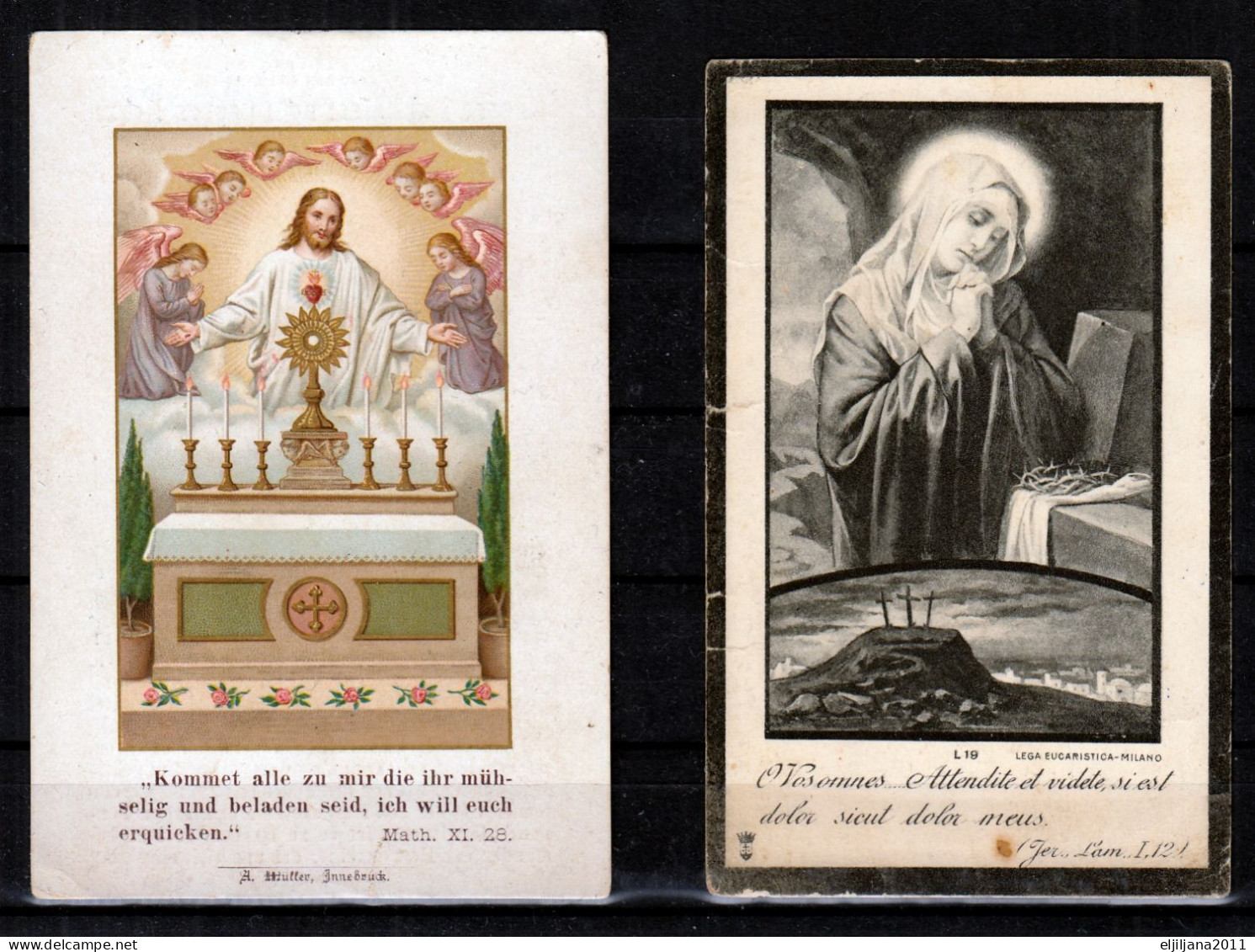 Catholic / Religious ⁕ Holy Little Pictures / Heilige Kleine Bilder ⁕ Small Collection / Lot Of 16 Picture - See Scan - Devotieprenten