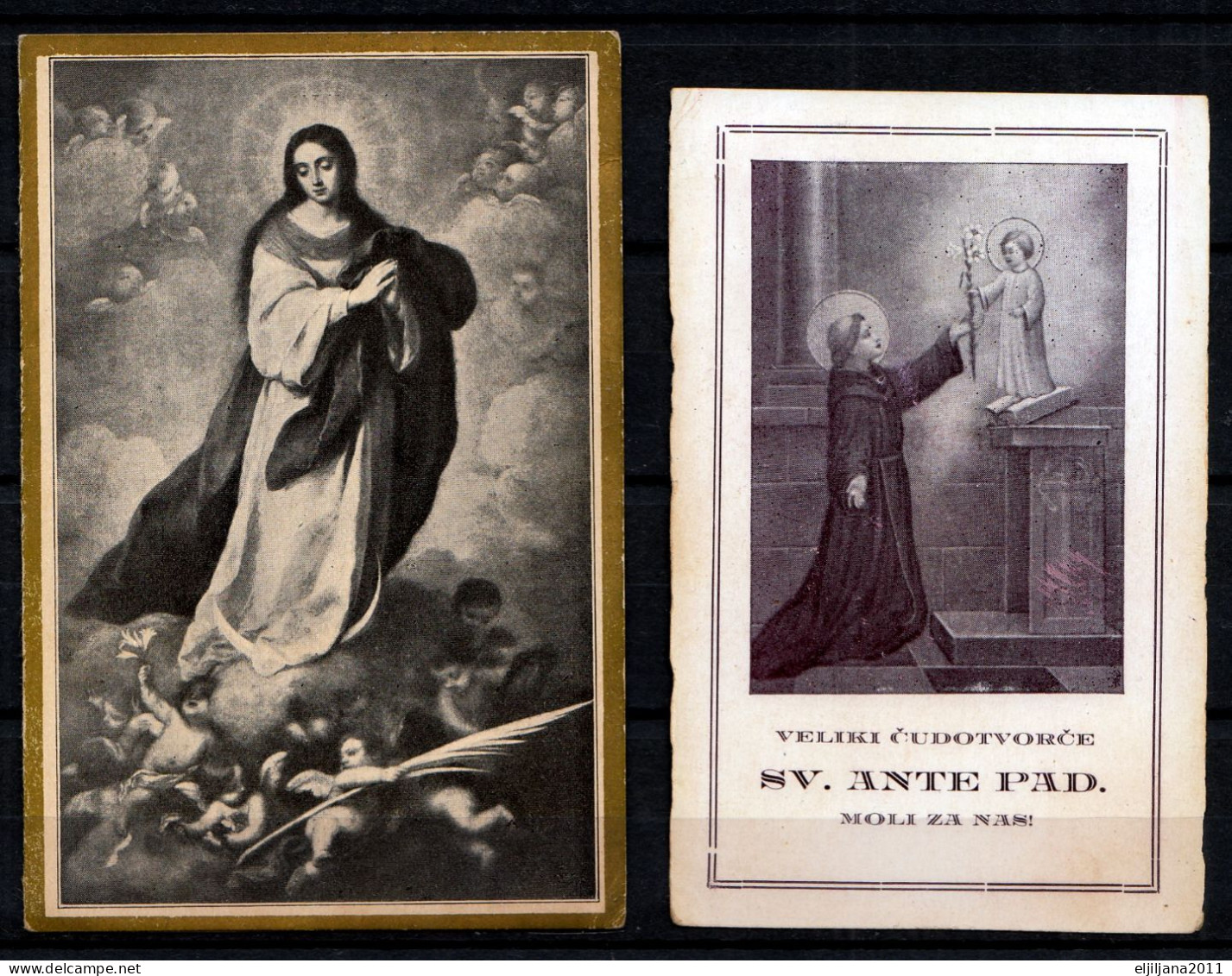 Catholic / Religious ⁕ Holy Little Pictures / Heilige Kleine Bilder ⁕ Small Collection / Lot Of 16 Picture - See Scan - Devotieprenten