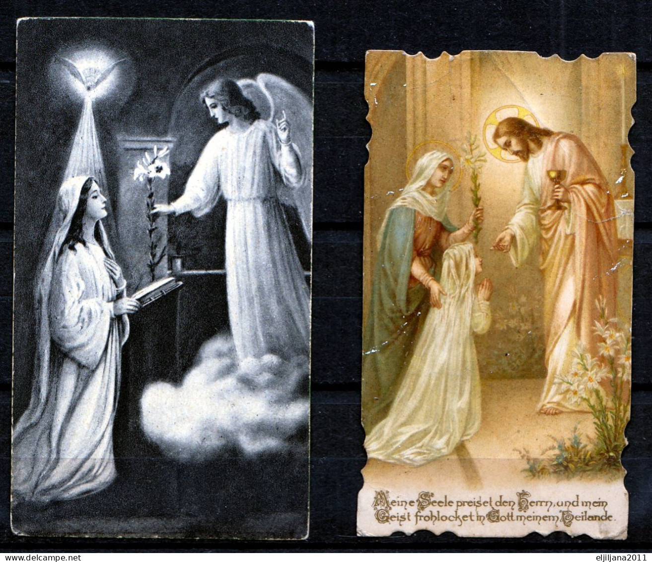 Catholic / Religious ⁕ Holy little pictures / Heilige kleine Bilder ⁕ small collection / lot of 16 picture - see scan