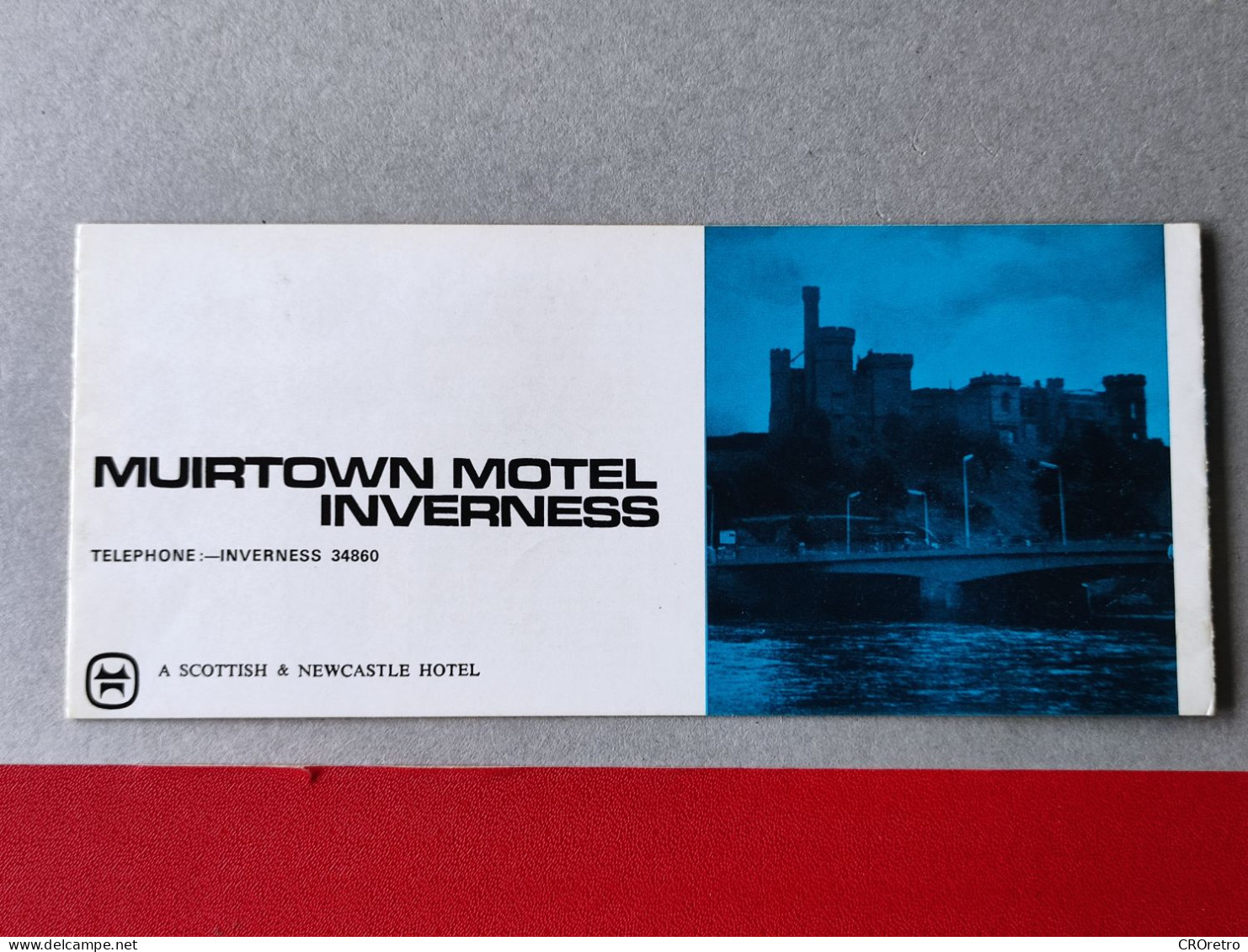 MUIRTOWN MOTEL - SCOTLAND, Vintage Tourism Brochure, Prospect, Guide, - Dépliants Touristiques