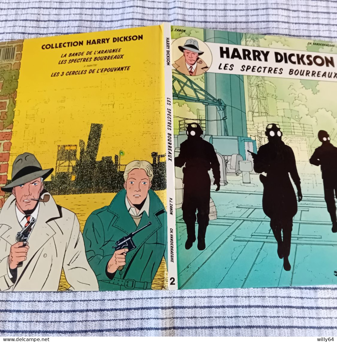 Harry Dickson   " Les Spectres Bourreaux"  T2  EO 1988    TBE - Harry Dickson