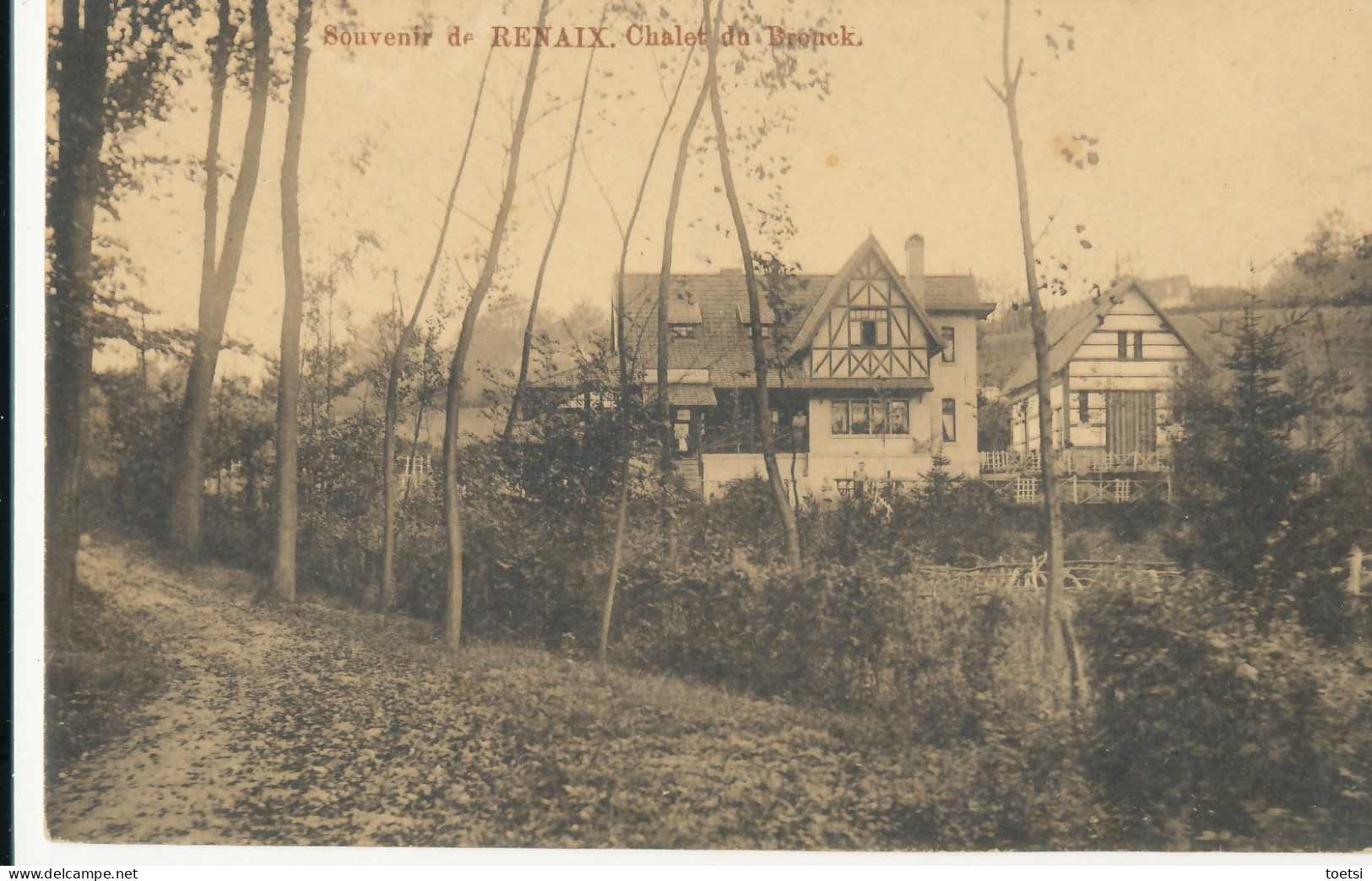 RONSE  CHALET DU BROUCK  RENAIX - Renaix - Ronse