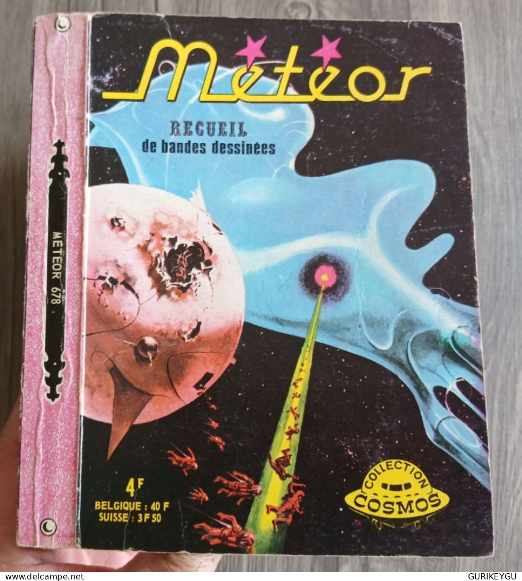 Bd Album METEOR 678 Avec N° 189.190.191 Collection COSMOS AREDIT 1974 - Arédit & Artima