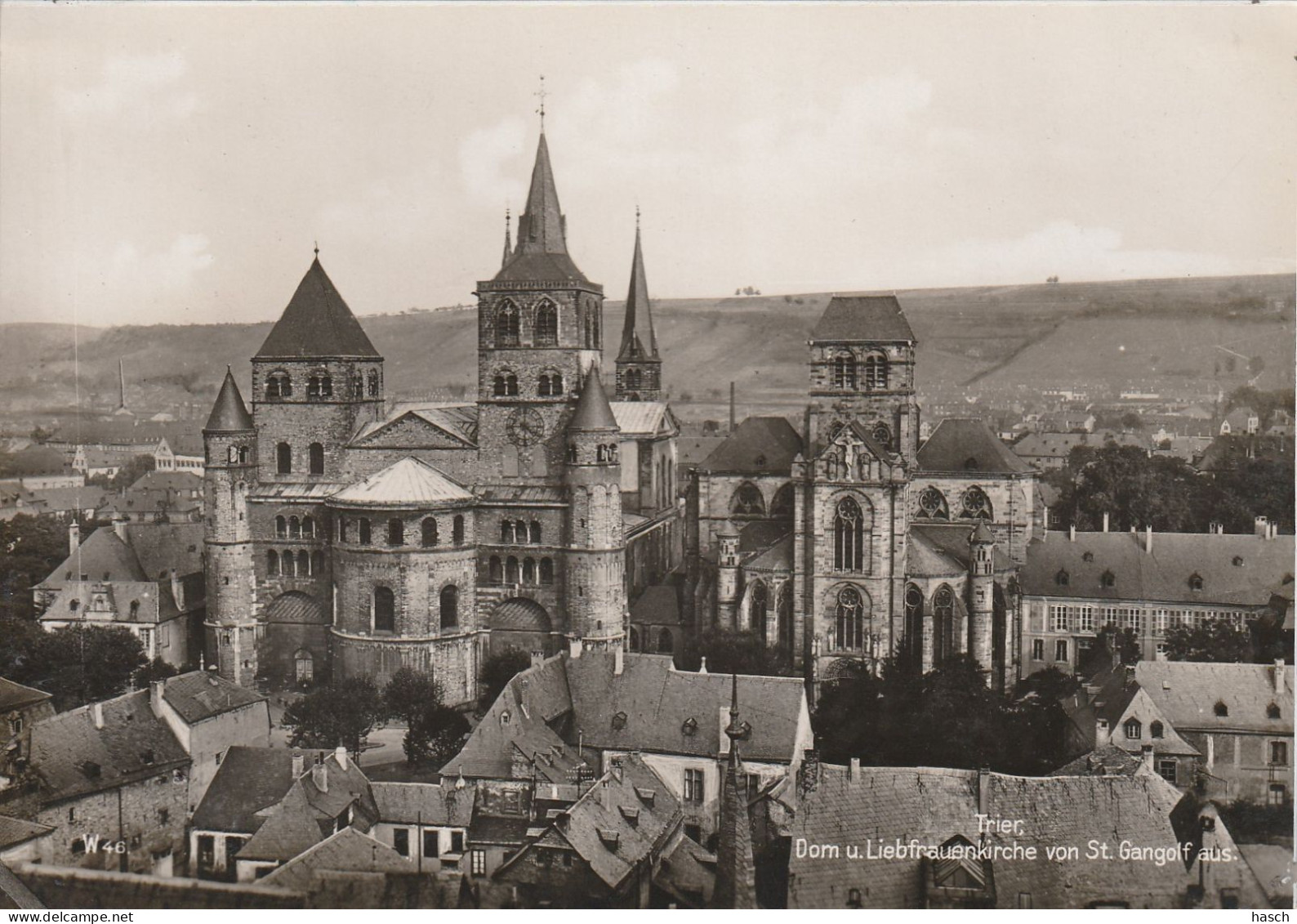 4937 51 Trier, Dom Und Liebfrauenkirche. (Sehe Ecken)  - Trier