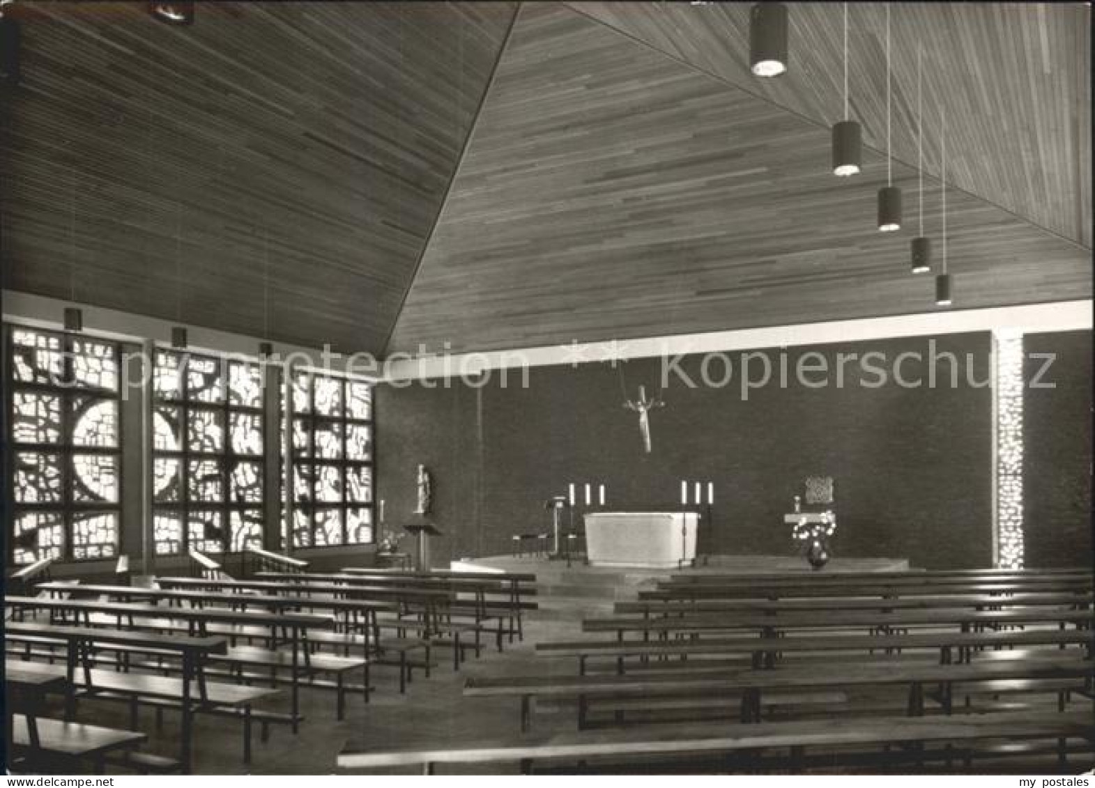 72232643 Hardehausen Kirche Inneres Jugendhaus Des Erzbistums Paderborn Warburg - Warburg