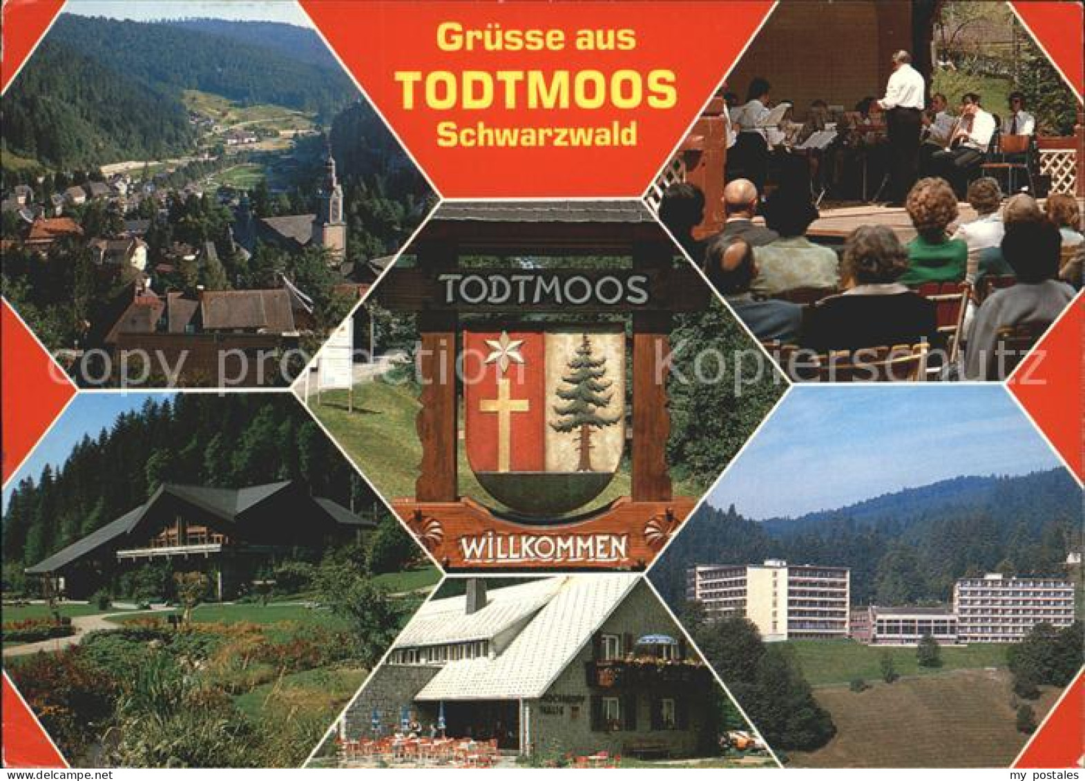 72232618 Todtmoos Teilansichten Kurort Schwarzwald Konzert Hochkopf Haus Gaststa - Todtmoos
