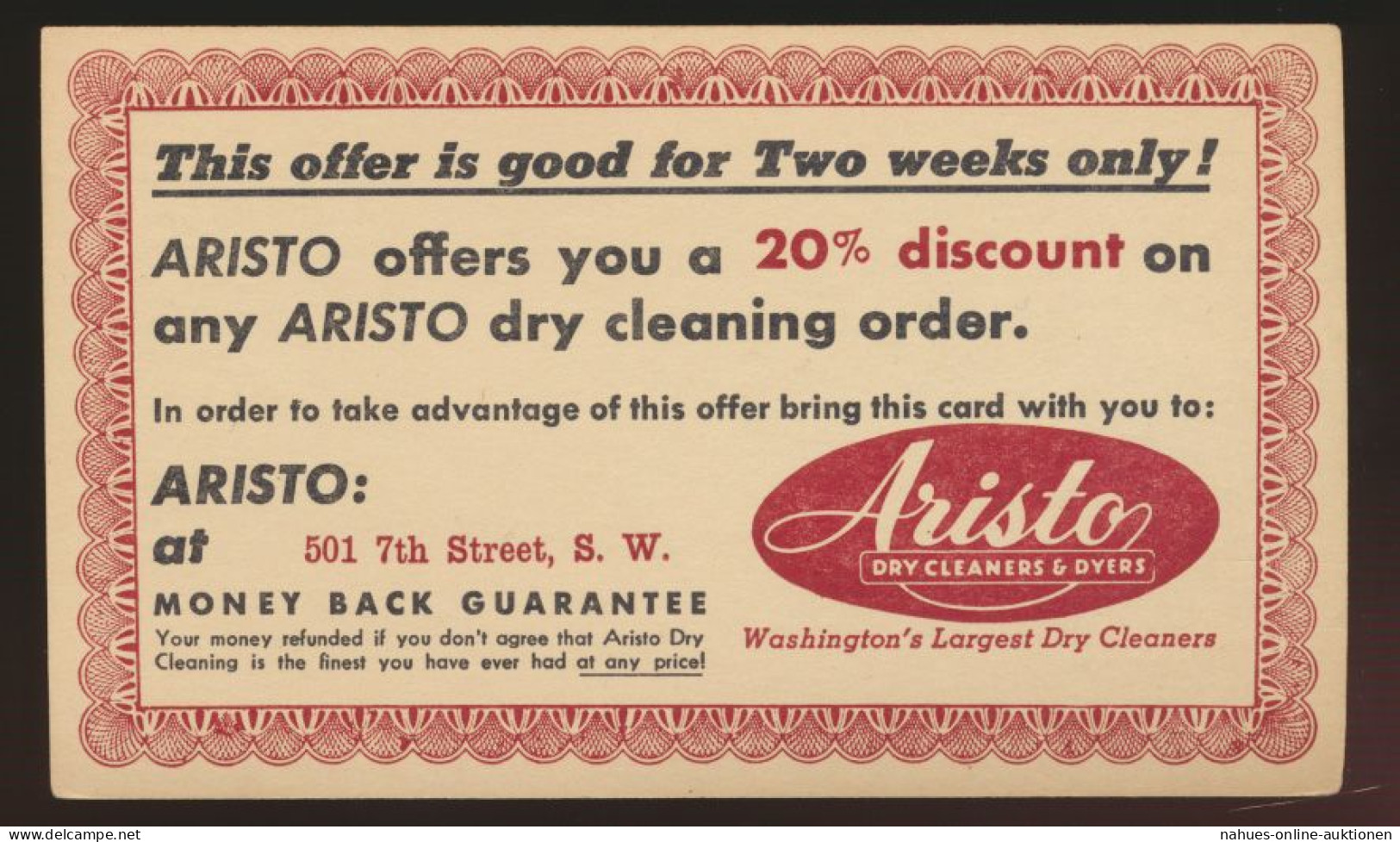 USA Privatganzsache Aristo Postal Stationery 1 Cent Green Jefferson - Briefe U. Dokumente