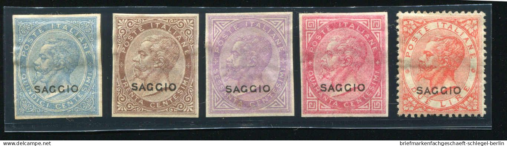 Italien, 1863, Ungebraucht, Ohne Gummi - Sin Clasificación