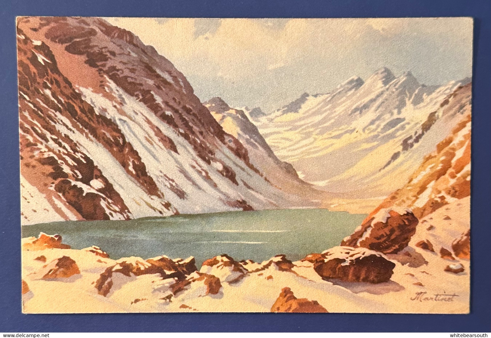 774 ARGENTINA MENDOZA LAGUNA DEL INCA RARE POSTCARD - Argentinien