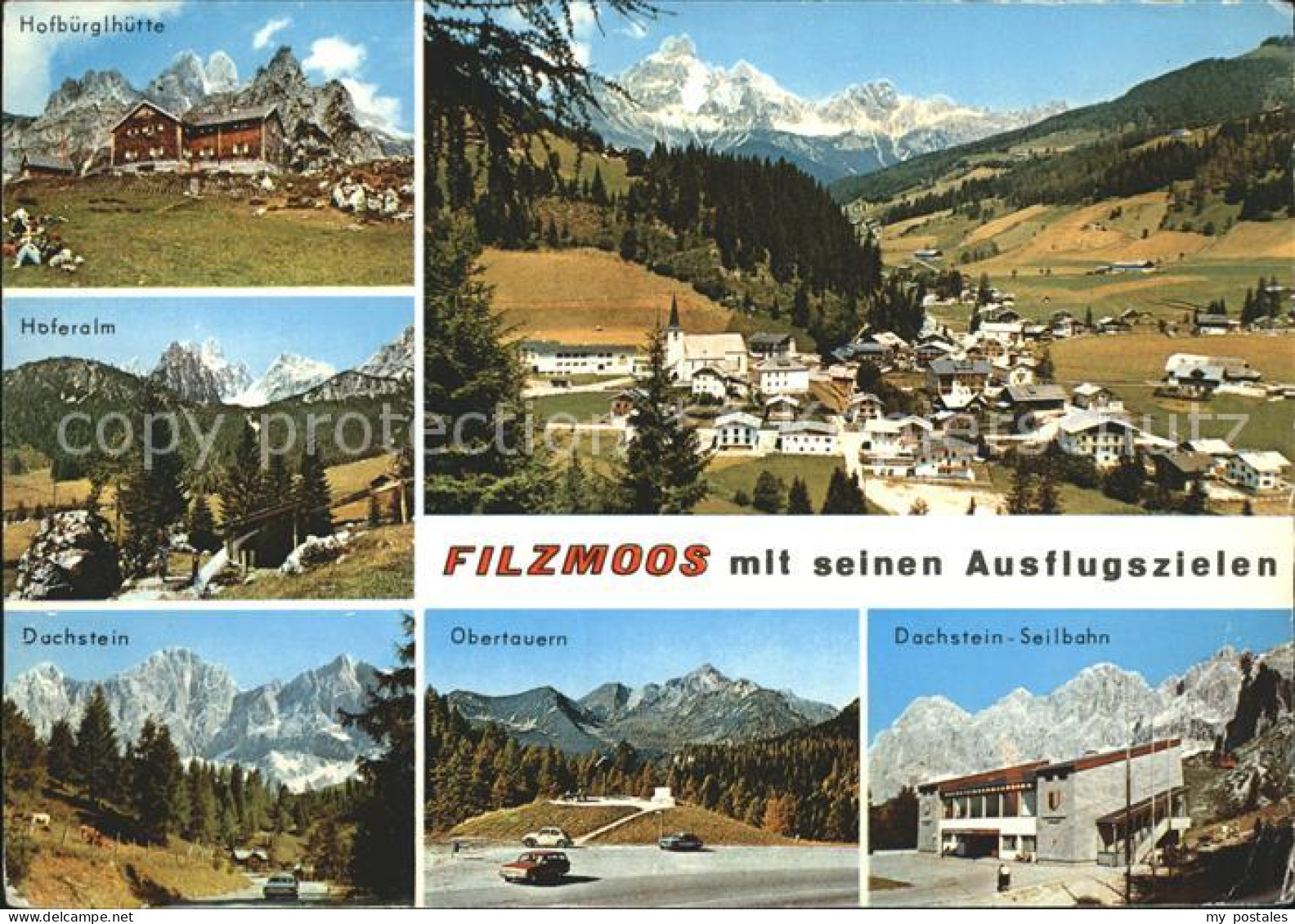 72232373 Filzmoos Dachstein-Seilbahn Obertauern Hoferalm Hofbuerglhuette  Filzmo - Sonstige & Ohne Zuordnung