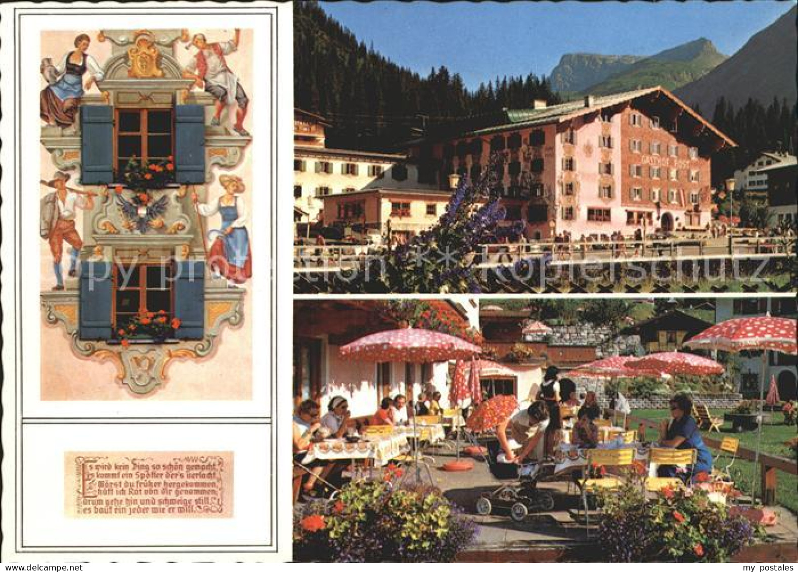 72232370 Lech Vorarlberg Hotel Gasthof Post  Lech - Andere & Zonder Classificatie