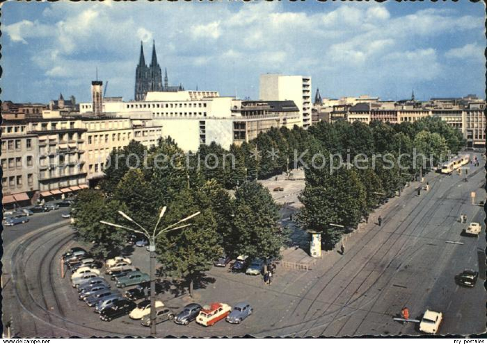 72231681 Koeln Rhein Neumarkt Mit Dom Koeln Rhein - Köln