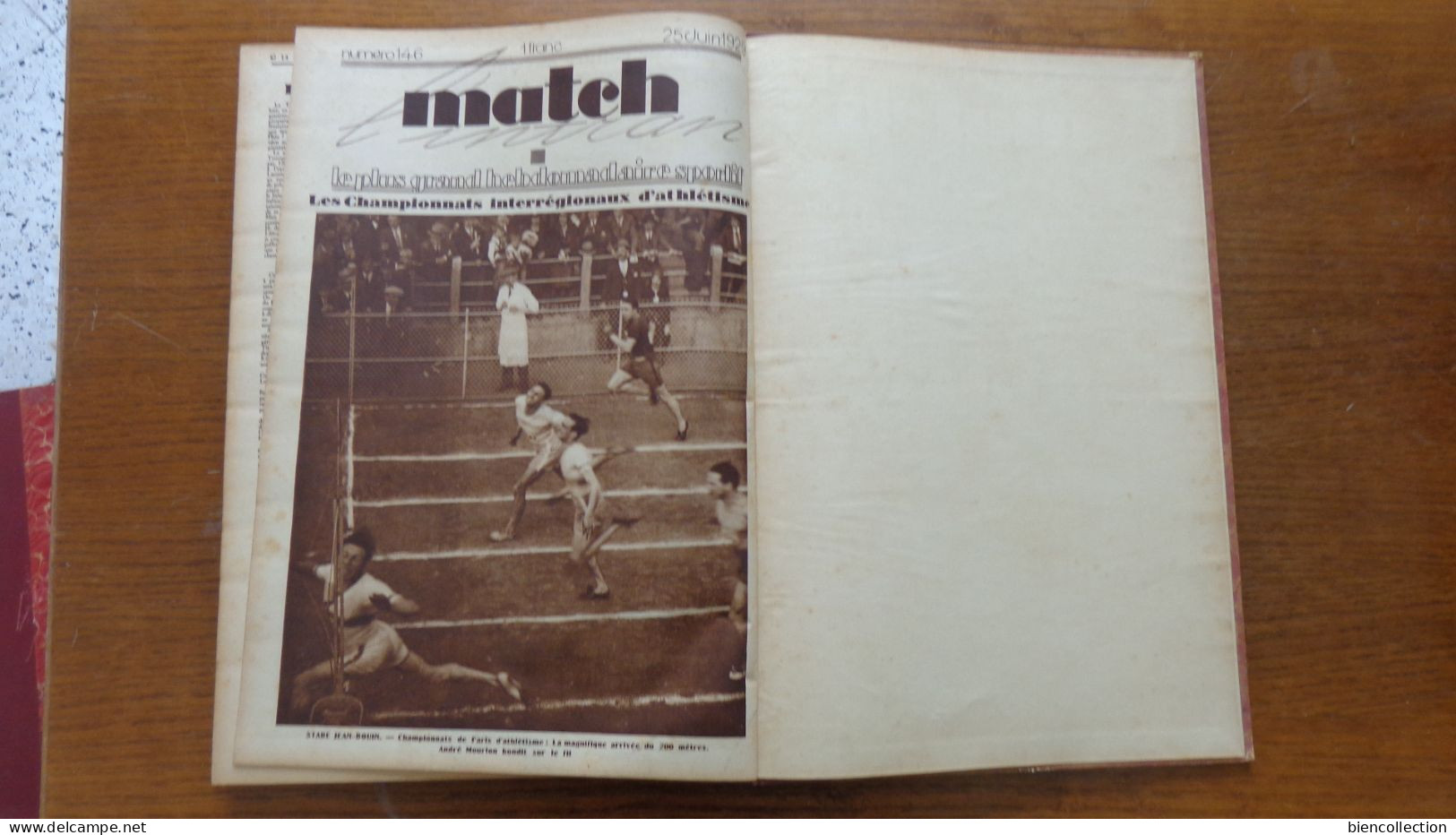 Match Le Plus Grand Hebdomadaire Sportif.Cyclisme, Rugby, Football ; No 101à 146 Année 1928/29 Complète - Sonstige & Ohne Zuordnung