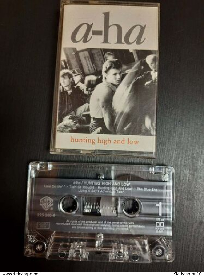 K7 Audio : A-ha - Hunting High And Low - Cassettes Audio