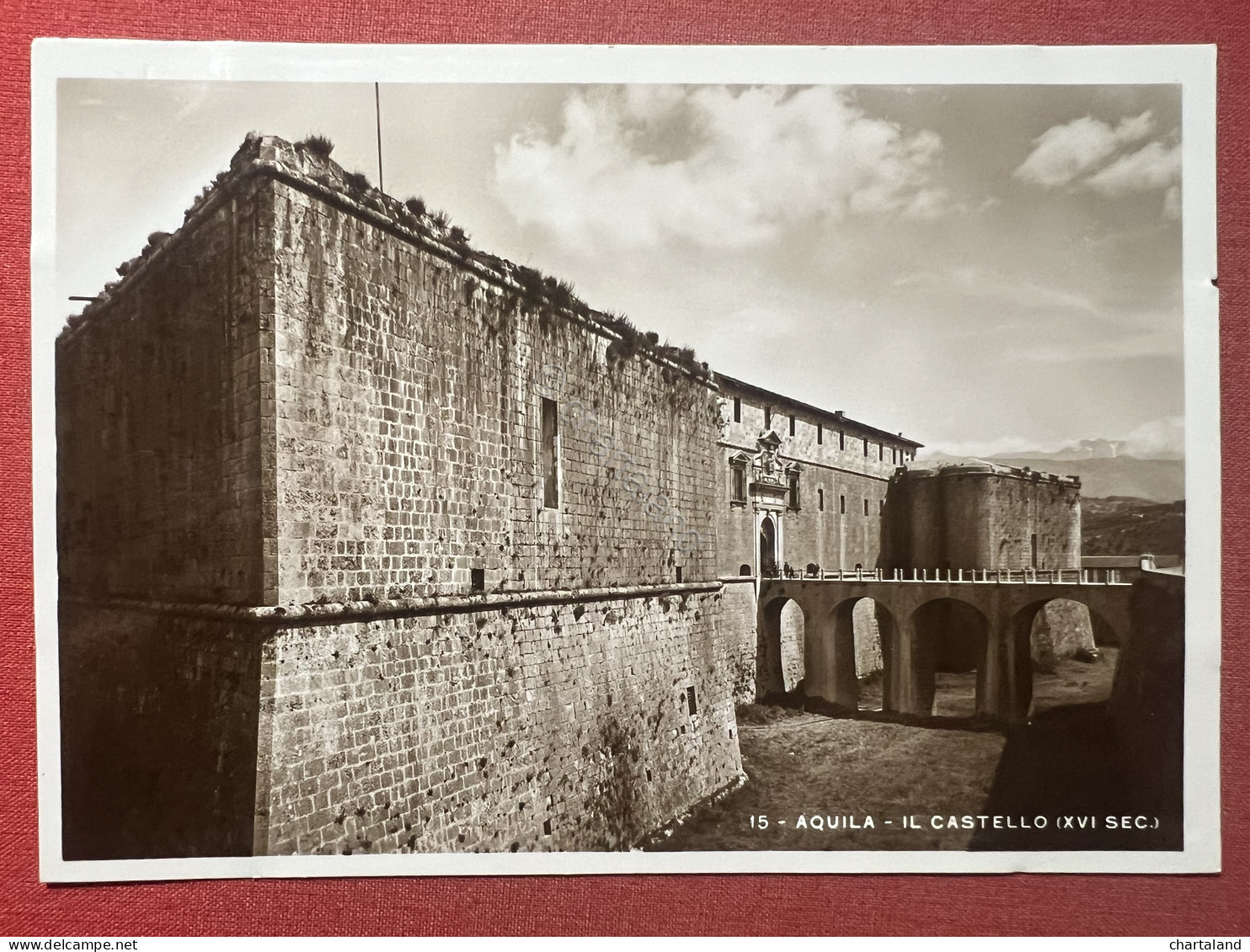 Cartolina - Aquila - Il Castello ( XVI Secolo ) - 1940 Ca. - L'Aquila