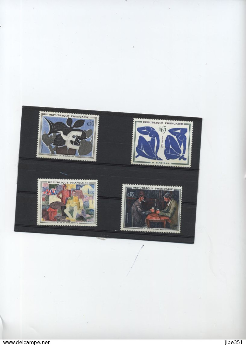 FRANCE Série Tableaux  Neufs N° 1319 à 1322 FR28 - Unused Stamps