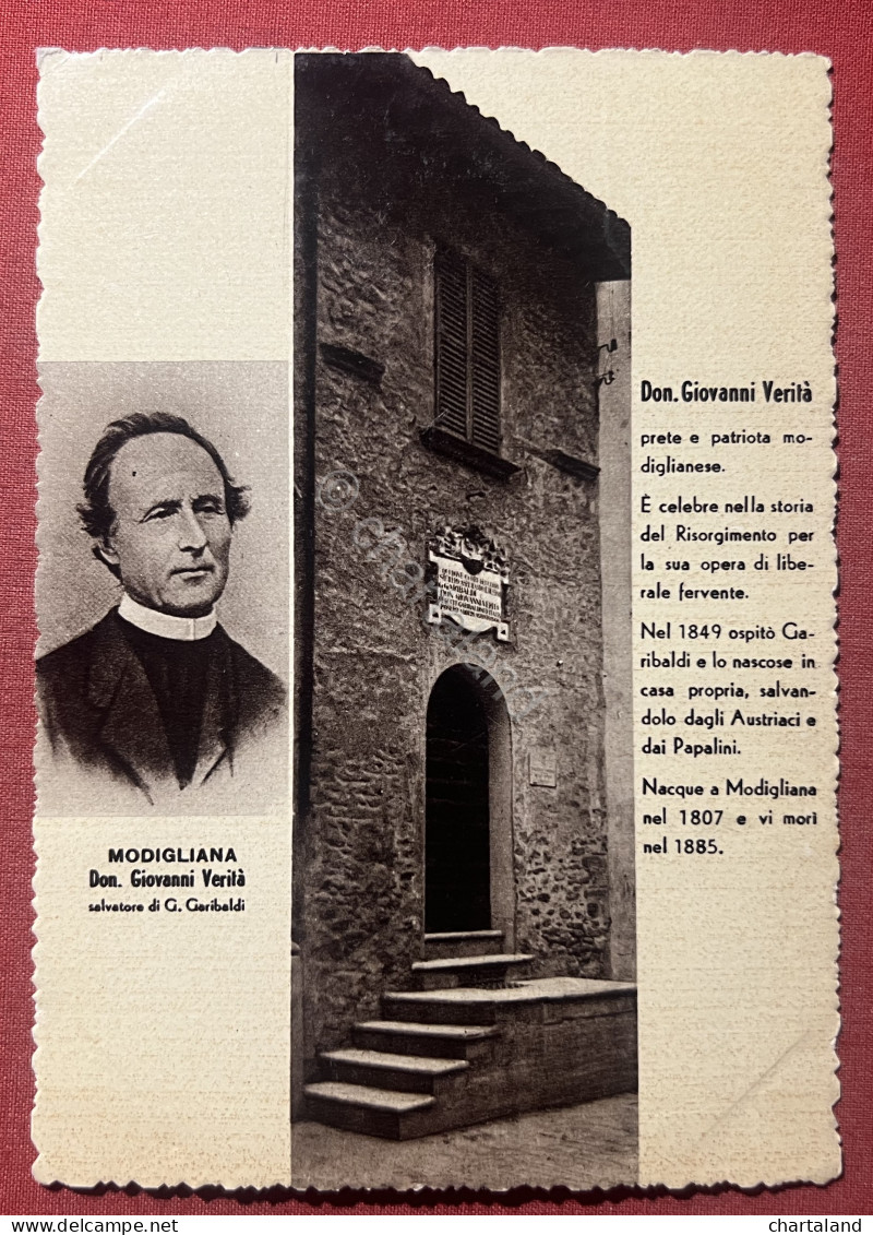 Cartolina - Modigliana ( Forlì-Cesena ) - Casa Di D. G. Verità - 1965 Ca. - Forlì